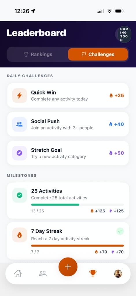 Streaks & points